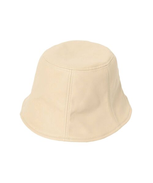 Ungrid（アングリッド）の「フェイクレザーバケットハット（ハット・レディース・ブラック/ブラウン/アイボリー・FREE）」の17枚目の写真