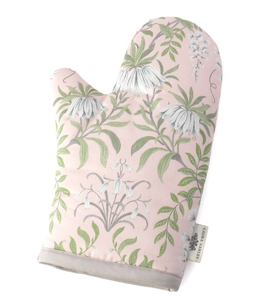 LAURA ASHLEY（ローラアシュレイ）の「パルテール柄 ミトン（エプロン