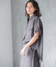 LEPSIM | ミリタリーポケシャツ　955651(シャツ/ブラウス)