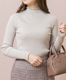 flower | ブライトリブニット(ニット/セーター)