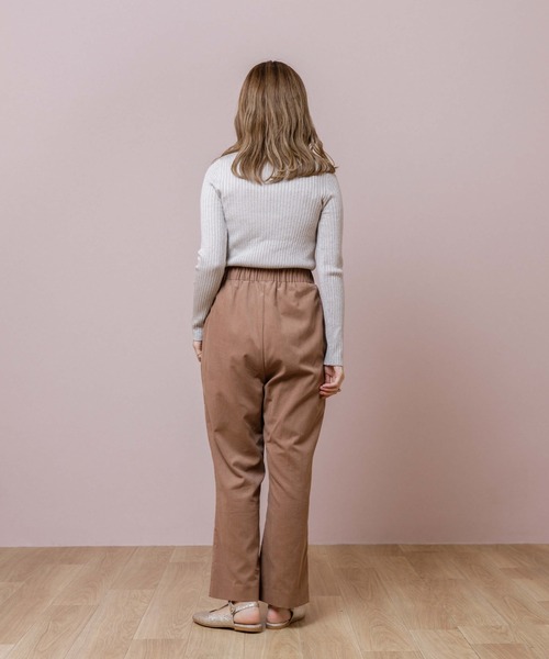 flower（フラワー）の「ブライトリブニット（ニット/セーター・レディース・ホワイト/ベージュ/ピンク・FREE）」の7枚目の写真