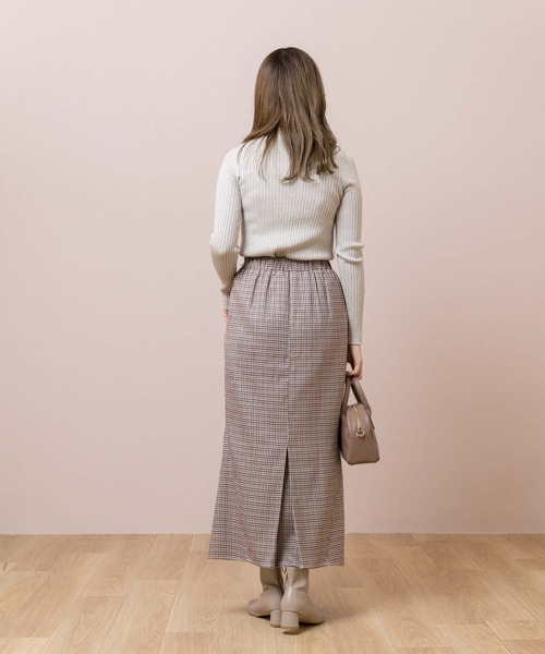 flower（フラワー）の「ブライトリブニット（ニット/セーター・レディース・ホワイト/ベージュ/ピンク・FREE）」の20枚目の写真