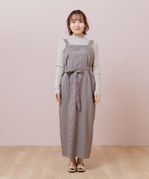 flower（フラワー）の「ブライトリブニット（ニット/セーター・レディース・ホワイト/ベージュ/ピンク・FREE）」の15枚目の写真