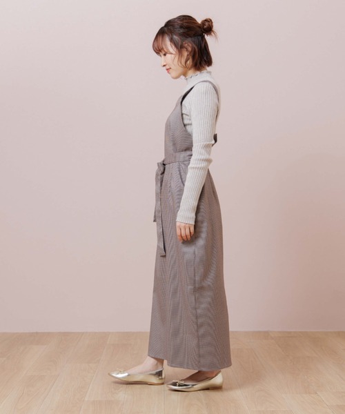 flower（フラワー）の「ブライトリブニット（ニット/セーター・レディース・ホワイト/ベージュ/ピンク・FREE）」の17枚目の写真