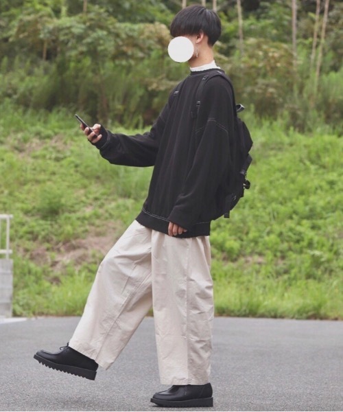 INTER FACTORY（インターファクトリー）の「ファッションインフルエンサー DAISUKE - シャークソールチロリアンレザーシューズ　made in INTER FACTORY（ドレスシューズ・メンズ・ブラック・SMALL/MEDIUM/LARGE）」の17枚目の写真