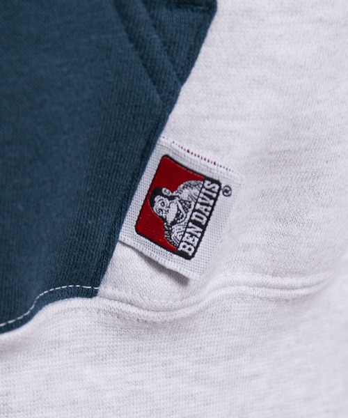 JUNRED(ジュンレッド)の「BEN DAVIS裏毛クレイジーパーカー(パーカー・メンズ・パープル/グレー/グリーン・LL/M/L)」の22枚目の写真