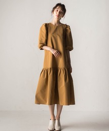 Droite lautreamont（ドロワットロートレアモン）の「パフスリーブタフタワンピース≪洗える≫（ワンピース・レディース）」