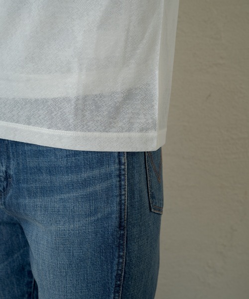 Kastane（カスタネ）の「ジゴスリーブシアープルオーバー（Tシャツ/カットソー・レディース・オフホワイト/ブラック・FREE）」の15枚目の写真