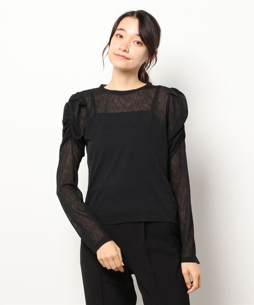 Kastane（カスタネ）の「ジゴスリーブシアープルオーバー（Tシャツ/カットソー・レディース・オフホワイト/ブラック・FREE）」の13枚目の写真