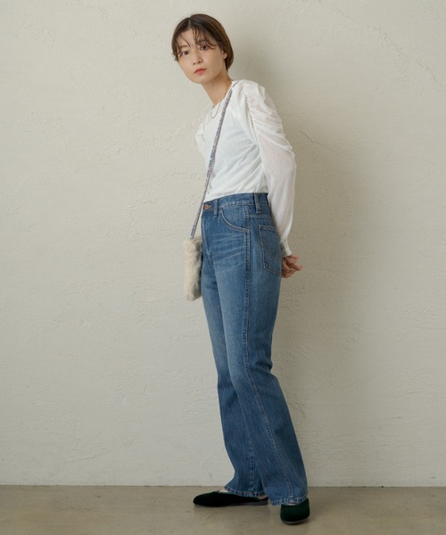 Kastane（カスタネ）の「ジゴスリーブシアープルオーバー（Tシャツ/カットソー・レディース・オフホワイト/ブラック・FREE）」の20枚目の写真