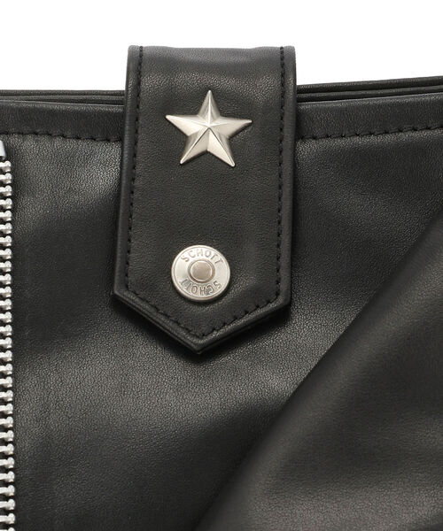 schott（ショット）の「Schott/ショット/RIDERS TOTE BAG/ライダース トートバッグ（トートバッグ・メンズ・ブラック・FREE）」の9枚目の写真