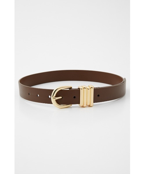 SLY(スライ)の「CONSECUTIVE LOOP ベルト(ベルト・レディース・ブラウン/ライム/ブラック・FREE)」の3枚目の写真