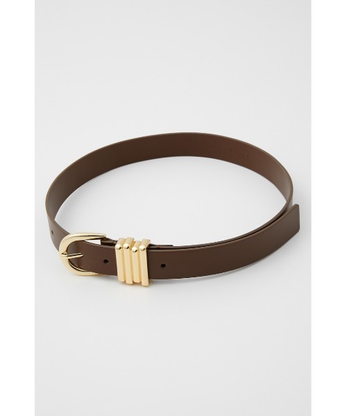 SLY(スライ)の「CONSECUTIVE LOOP ベルト(ベルト・レディース・ブラウン/ライム/ブラック・FREE)」の9枚目の写真