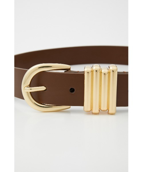 SLY(スライ)の「CONSECUTIVE LOOP ベルト(ベルト・レディース・ブラウン/ライム/ブラック・FREE)」の11枚目の写真