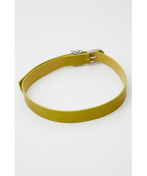 SLY(スライ)の「CONSECUTIVE LOOP ベルト(ベルト・レディース・ブラウン/ライム/ブラック・FREE)」の16枚目の写真