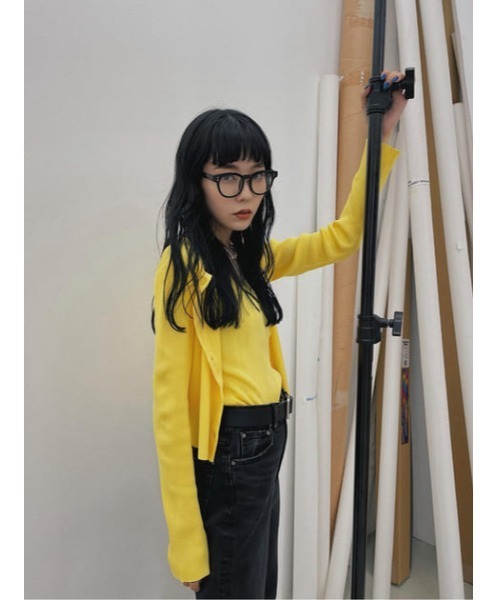 SLY(スライ)の「CONSECUTIVE LOOP ベルト(ベルト・レディース・ブラウン/ライム/ブラック・FREE)」の21枚目の写真