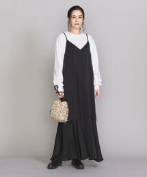 BEAUTY&YOUTH UNITED ARROWS | BY バックボタンキャミワンピース 2 -ウォッシャブル-(ワンピース)