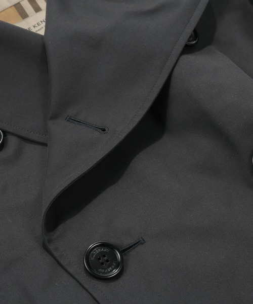 BURBERRY（バーバリー）の「BURBERRY KENSINGTON TRENC COAT バーバリー ケンジントン ヘリテージ トレンチコート（トレンチコート・メンズ・ブラック・48）」の8枚目の写真