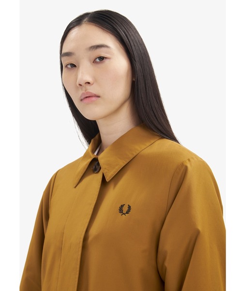 FRED PERRY（フレッドペリー）の「Overcoat（トレンチコート・レディース・キャメル・10/12）」の7枚目の写真