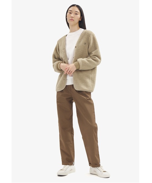 FRED PERRY（フレッドペリー）の「Overcoat（トレンチコート・レディース・キャメル・10/12）」の8枚目の写真