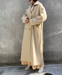 CASA FLINE（カーサフライン）の「ウールロングテーラードコート
