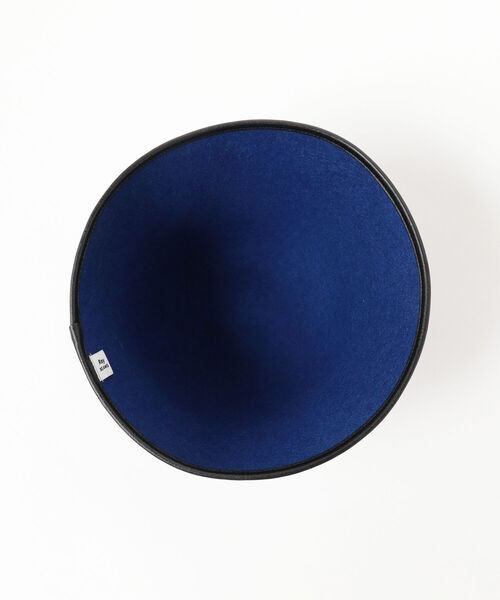 Ray BEAMS（レイビームス）の「Ray BEAMS / フェルト パイピング ハット（ハット・レディース・ブラウン/ブルー・ONE SIZE）」の5枚目の写真