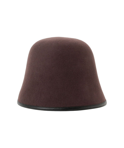 Ray BEAMS（レイビームス）の「Ray BEAMS / フェルト パイピング ハット（ハット・レディース・ブラウン/ブルー・ONE SIZE）」の10枚目の写真