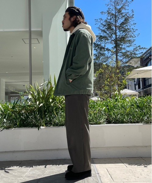 FREAK'S STORE（フリークスストア）の「刺繍ｺｰﾃﾞｭﾛｲｺｰﾁJK（ブルゾン・メンズ・グリーン/ブラウン/オフホワイト・MEDIUM/LARGE/SMALL）」の9枚目の写真