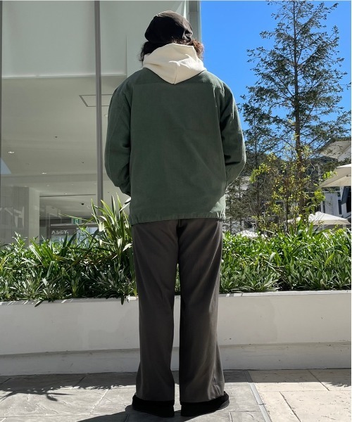 FREAK'S STORE（フリークスストア）の「刺繍ｺｰﾃﾞｭﾛｲｺｰﾁJK（ブルゾン・メンズ・グリーン/ブラウン/オフホワイト・MEDIUM/LARGE/SMALL）」の8枚目の写真