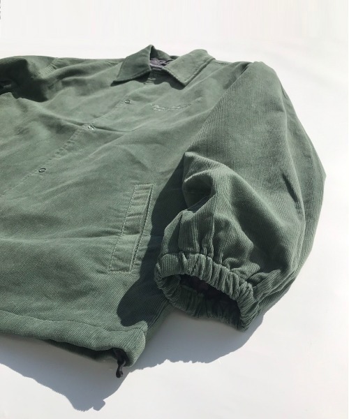 FREAK'S STORE（フリークスストア）の「刺繍ｺｰﾃﾞｭﾛｲｺｰﾁJK（ブルゾン・メンズ・グリーン/ブラウン/オフホワイト・MEDIUM/LARGE/SMALL）」の17枚目の写真