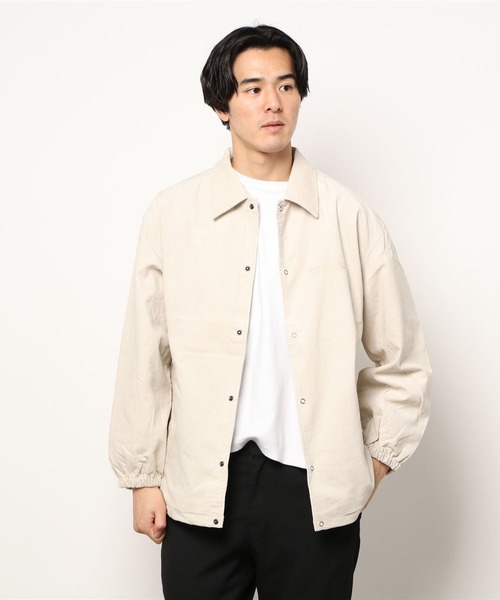 FREAK'S STORE（フリークスストア）の「刺繍ｺｰﾃﾞｭﾛｲｺｰﾁJK（ブルゾン・メンズ・グリーン/ブラウン/オフホワイト・MEDIUM/LARGE/SMALL）」の19枚目の写真