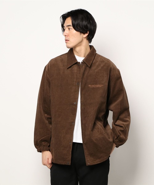 FREAK'S STORE（フリークスストア）の「刺繍ｺｰﾃﾞｭﾛｲｺｰﾁJK（ブルゾン・メンズ・グリーン/ブラウン/オフホワイト・MEDIUM/LARGE/SMALL）」の21枚目の写真