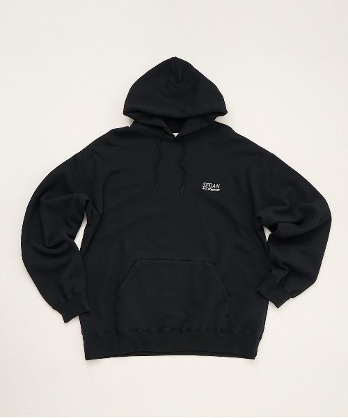 And A(アンドエー)の「SEDAN ALL-PURPOSE セダンオールパーパス / OG Logo Hoodie ロゴ刺繍スウェットパーカー フーディー / SD21F-CT09(パーカー・メンズ・ブラック/ライトベージュ・XX-LARGE/LARGE/X-LARGE/MEDIUM)」の16枚目の写真
