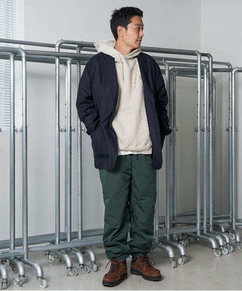 And A(アンドエー)の「SEDAN ALL-PURPOSE セダンオールパーパス / OG Logo Hoodie ロゴ刺繍スウェットパーカー フーディー / SD21F-CT09(パーカー・メンズ・ブラック/ライトベージュ・XX-LARGE/LARGE/X-LARGE/MEDIUM)」の15枚目の写真