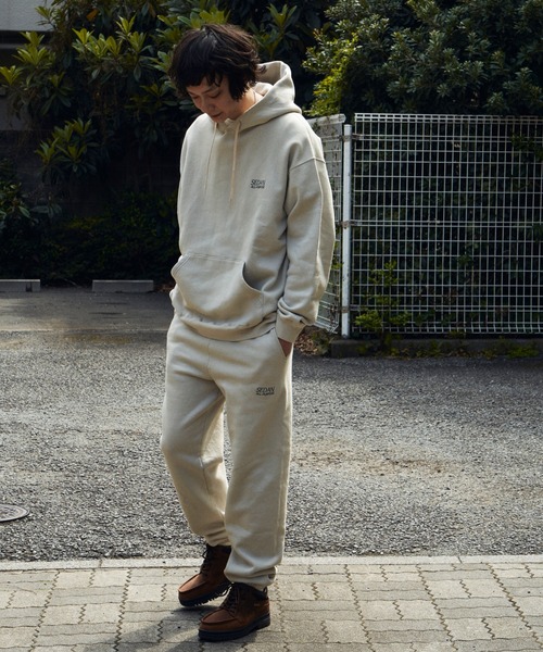 And A(アンドエー)の「SEDAN ALL-PURPOSE セダンオールパーパス / OG Logo Hoodie ロゴ刺繍スウェットパーカー フーディー / SD21F-CT09(パーカー・メンズ・ブラック/ライトベージュ・XX-LARGE/LARGE/X-LARGE/MEDIUM)」の4枚目の写真