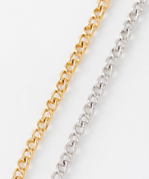 JUICY ROCK(ジューシーロック)の「ラウンドアンカーチェーンブレスレット(全長18cm)(ブレスレット・レディース・ゴールド/シルバー・ONE SIZE)」の11枚目の写真
