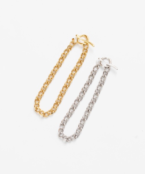 JUICY ROCK(ジューシーロック)の「ラウンドアンカーチェーンブレスレット(全長18cm)(ブレスレット・レディース・ゴールド/シルバー・ONE SIZE)」の10枚目の写真