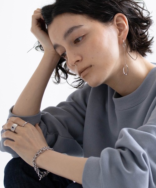 JUICY ROCK(ジューシーロック)の「ラウンドアンカーチェーンブレスレット(全長18cm)(ブレスレット・レディース・ゴールド/シルバー・ONE SIZE)」の6枚目の写真