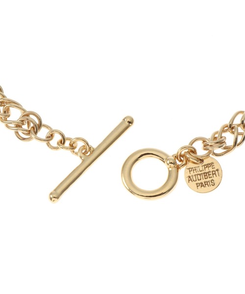 PHILIPPE AUDIBERT(フィリップ オーディベール)の「【PHILIPPE AUDIBERT】NECKLACE ZIGY:ネックレス◆(ネックレス・レディース・ゴールド・FREE)」の2枚目の写真