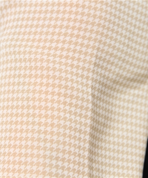 Kastane（カスタネ）の「【Kastane】袖シフォン9分袖プルオーバー（Tシャツ/カットソー・レディース・チャコールグレー/ベージュ/スミクロ/ホワイト系その他/ホワイト/ブラック系その他・FREE）」の9枚目の写真