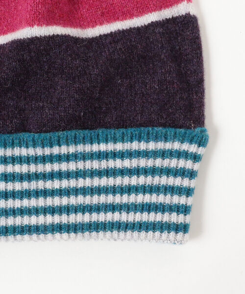 fennica（フェニカ）の「ROBERT MACKIE / Ness ボーダー ウール ニットキャップ（ニットキャップ/ビーニー・レディース・その他/その他1/その他2・ONE SIZE）」の6枚目の写真