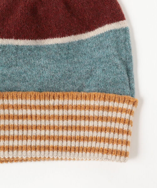 fennica（フェニカ）の「ROBERT MACKIE / Ness ボーダー ウール ニットキャップ（ニットキャップ/ビーニー・レディース・その他/その他1/その他2・ONE SIZE）」の7枚目の写真