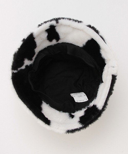 LOVETOXIC（ラブトキシック）の「【もこもこ】ボアバケットハット（ハット・キッズ・アイボリー/マルチ/チャコール・FREE）」の10枚目の写真