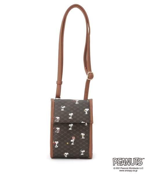 Peanutsコラボ スヌーピーモノグラムショルダー ショルダーバッグ Grove グローブ のファッション通販 Zozotown