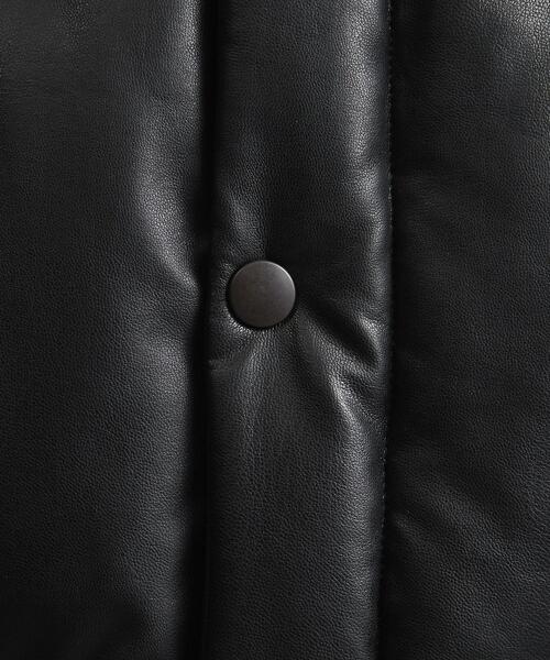 MONKEY TIME（モンキータイム）の「＜monkey time＞ FAUX LTHR DOWN JKT/ダウンジャケット（ダウンジャケット/コート・メンズ・ブラック・L/XL/S/M）」の21枚目の写真