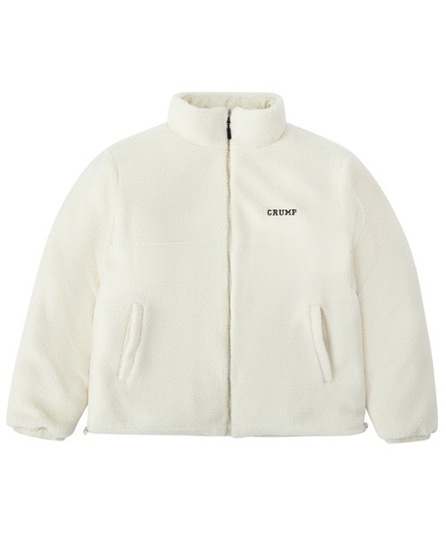 crump（クランプ）の「【crump 】リバーシブルフリースパディングジャンパー（ダウンジャケット/コート・レディース・ブラック/アイボリー・MEDIUM/LARGE）」の19枚目の写真