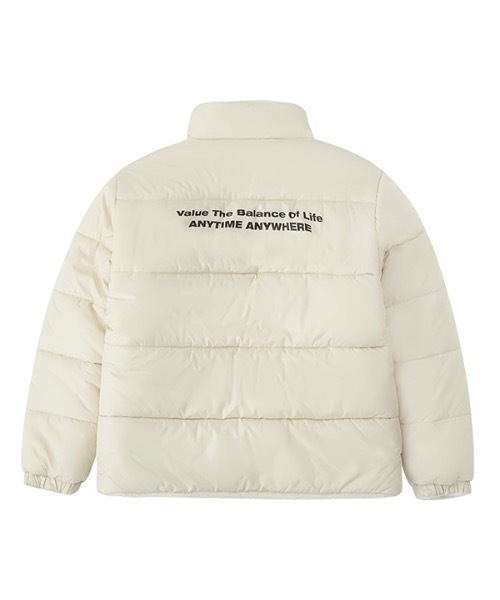 crump（クランプ）の「【crump 】リバーシブルフリースパディングジャンパー（ダウンジャケット/コート・レディース・ブラック/アイボリー・MEDIUM/LARGE）」の4枚目の写真