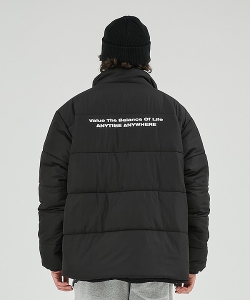 crump（クランプ）の「【crump 】リバーシブルフリースパディングジャンパー（ダウンジャケット/コート・レディース・ブラック/アイボリー・MEDIUM/LARGE）」の22枚目の写真