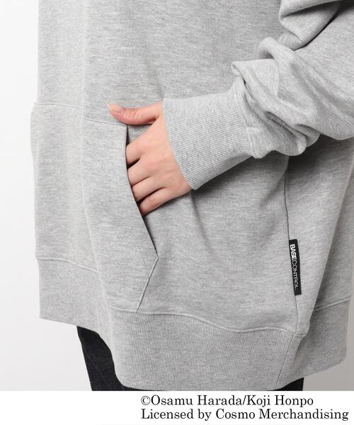 OSAMU GOODS（オサムグッズ）の「◆OSAMU GOODS/オサムグッズ コラボ バックプリント 裏毛フーディー（パーカー・レディース・グレー/ベージュ/アイボリー・99）」の14枚目の写真