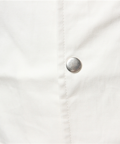 WEGO（ウィゴー）の「WEGO/コーチジャケット（ナイロンジャケット・メンズ・ホワイト/ブラック・LARGE/MEDIUM）」の9枚目の写真